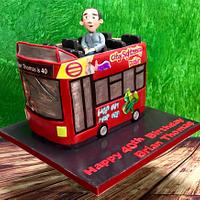 Brian Thomas - Open Top Tour Bus Cake