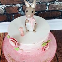 Rebecca - Bunny First Birthday Cake