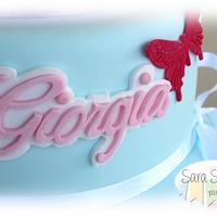 Giorgia's Spring First Communion cake