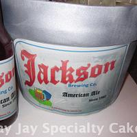 Beer Bucket Cake