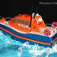 Peterhead Lifeboat Cake