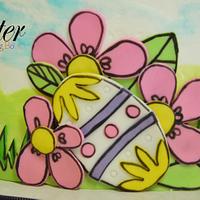 Little Bunny - Easter Coloring Book Cake Collaboration