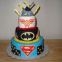 super hero cake
