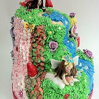 Three Tier Fairy Cake
