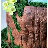 Darjeeling Woodland Wedding Cake