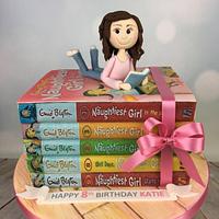 The Naughtiest girl birthday cake 