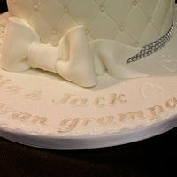 Diamond Wedding Anniversary Cake