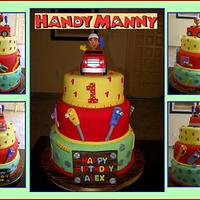 Handy manny Cake 1