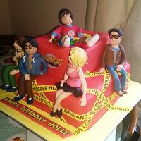 Big Bang Theory Cake