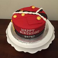 RCMP Red Serge Cake
