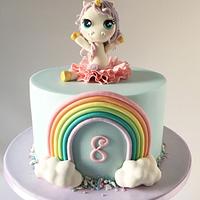 Unicorn Ballerina Cake Unicorn Ballerina Cake