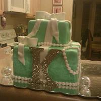 Tiffany Style Cake