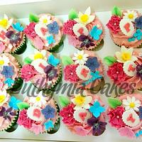 Flower Cupcakes