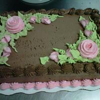 Cake with Roses