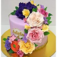 Floral Cake 