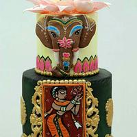 Incredible India Cake Collaboration -  Temple Cake