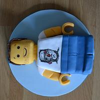 Lego Mini-figure cake