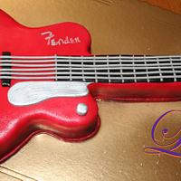 Red Electric Guitar (Fender)