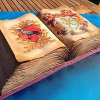 Coat of Arms Book cake