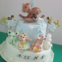 Alexander`s 1th Birthday Cake