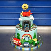 2nd Birthday Vehicle Cake!
