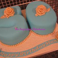 Blue 50 Cake