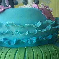 Bachelor tropical cake