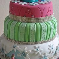 Frozen cake for my princess Anastazja