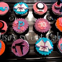 Spa Party Cupcakes