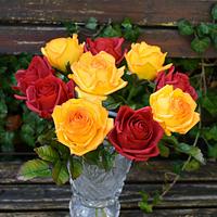 Sugar roses bouquet 💐