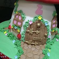 Fairy toadstool house