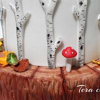 Autumn cake for the magazine Torty od mamy
