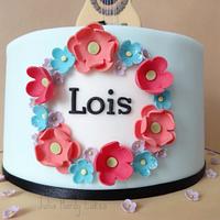Guitar cake for Lois
