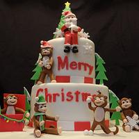 Merry Christmas Monkeys