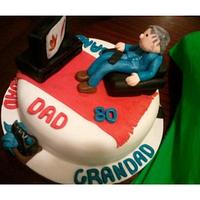 80th Birthday Cake for my Father