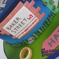 Harry Potter / Sherlock / Avengers / Lord Of The Rings / Dr Who Mash Up Cake