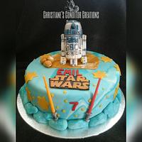 R2D2 Cake