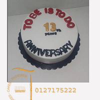 to be is to do cake 13th