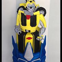 Transformers Cake for Autobot Marley