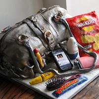 Handbag Cake & Contents