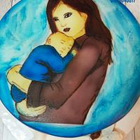 Mother birthday cake