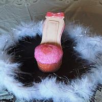 My new Diva Shoe cupcake