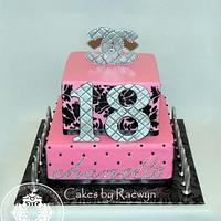 Chanelle's 18th Birthday Cake