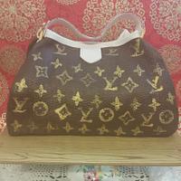 Louis Vuitton bag birthday cake