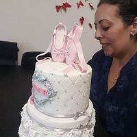ballerina cake 