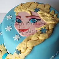 Frozen- Elsa cake
