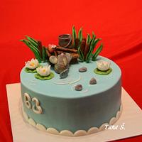 fishing cake