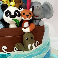 Christine - Noah's Ark Cake