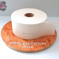 Toilet Roll Cake