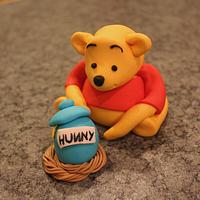 Winnie The Pooh and Tigger Cake topper for Easter